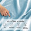 SIGF 4 Pieces Queen Microfiber Sheets Set, Breathable and Soft