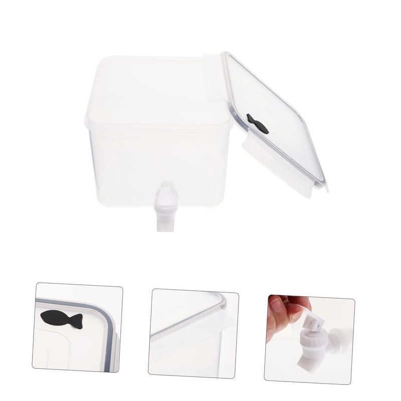 CIYODO Refrigerator Beverage Dispenser with Spigot Cold Water Kettle for