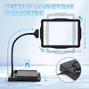 Magnifying Glass with Light and Stand 50 Ultra-Bright LEDs Full