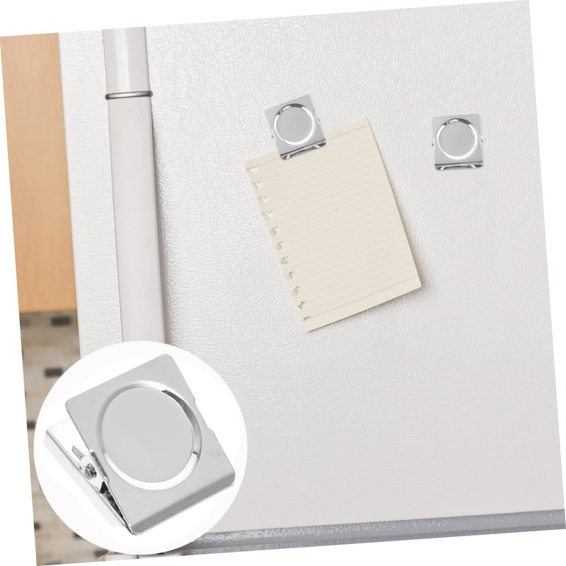 COHEALI 6pcs Magnetic Fridge Planner Clips Whiteboard Magnetic Clips Strong