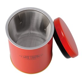 Powder Control Stocker, Souza Coffee, Mesh with 3 Types, Coffee Powder Control, Coffee Beans, Storage Container, 7.1 oz (200 g), Fine Powder Removal, Respect for the Aged Day, Popular Gift