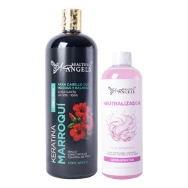 Kit Keratina Marroquí Gold 1l, Neutralizador 500 Ml