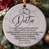 World's Best Medical Doctor MD Gift Christmas Ornament, New or