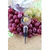 WINE STOPPER (LSU, SILVER)