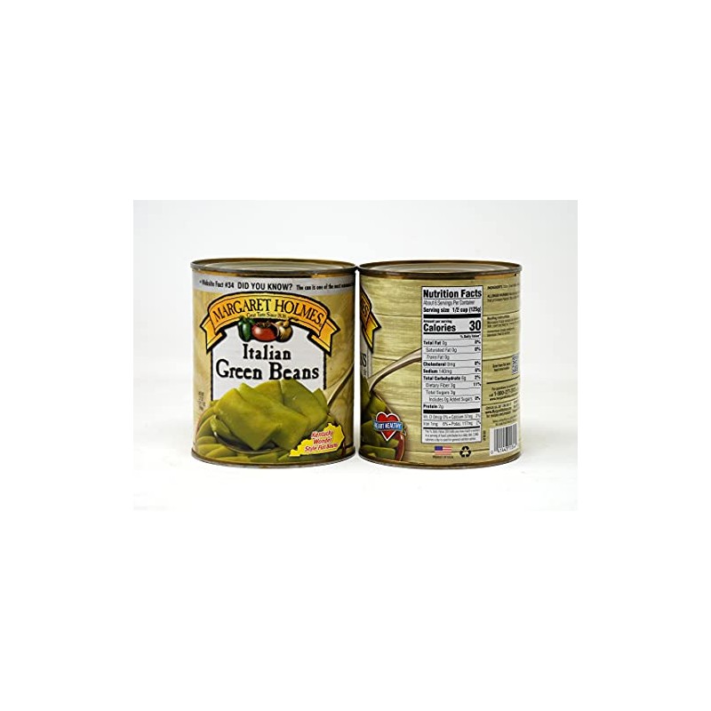 JFS, Margaret Holmes Italian Green Beans 2- 27 Ounce Cans