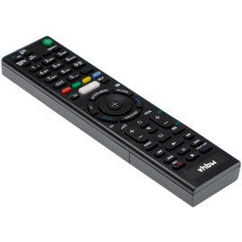 vhbw Remote Control Compatible with Sony KD-49X8305C, KD-55X8505C, KD-55X8507C, KD-55X8508C, KD-55X8509C TV, TV Replacement Remote Control
