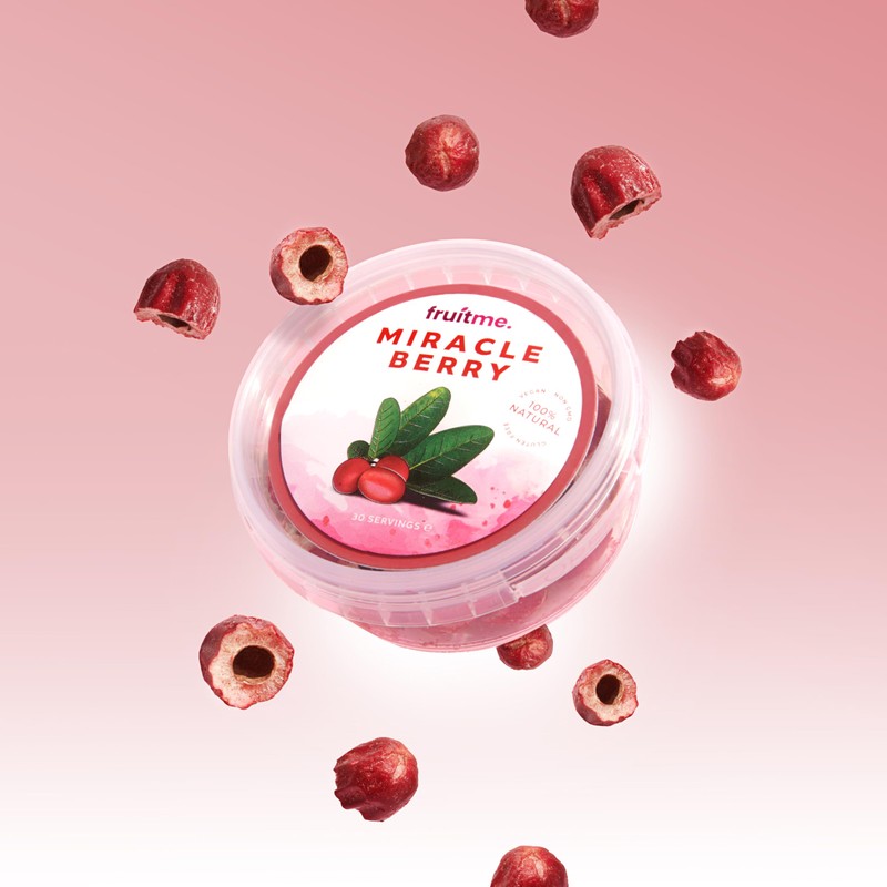 Miracle Berry Whole Fruit - 30 Gently Dried Miracle Fruit