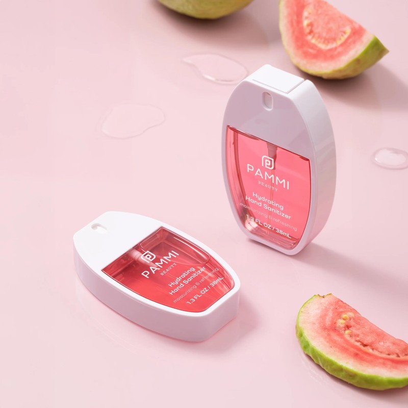 PAMMI PAMMI Hand Sanitizer Travel Size (2 Packs (Guava))