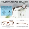 OCCI CHIARI Slim Reading Glasses for Men Women 1.25x Stylish