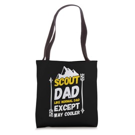 Scout Dad Gift For A Scout Dad On Father's Day Tote Bag