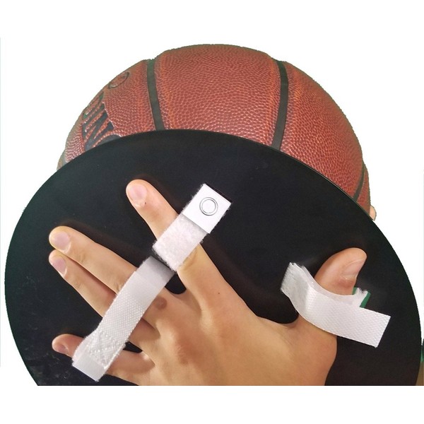 HoopsKing Off Hand Shooting Aid Smooth Shooter - Guide Hand Shot Training Aid - Develop Muscle Memory for A True One Handed Release - Develop a Pure Shot - Takes Away Off Hand from Shot … (Right)