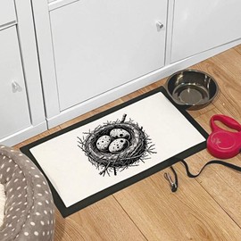 'Bird Nest With Eggs' Pet Feeding Mat (PM00027730)