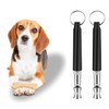 NiftyPlaza Dog Training Whistle, 2-Count Pet Obedience, Stop Barking Ultrasonic