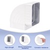 MECCANIXITY Gutter Downspout Elbows 90° Downspout Diverter 3x4 Inch A