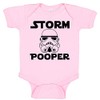 Snappy Suits Storm Pooper Trooper Cute & Funny Unisex Baby