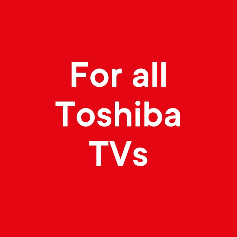 One For All Toshiba TV Replacement remote URC1919 – Works