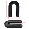 SATONBEYI 30 Pcs Horseshoe Shims,U Shaped Plastic Shims for Leveling,Deck