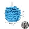 Ball Hanging Hand Towel, 3 Pcs Chenille Hand Towels for