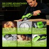Cardboard Cutter, 4V Rechargeable Cordless Electric Scissors with 2 Blades,