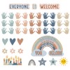 4E's Novelty 46 Pcs "Everyone is Welcome" Boho Classroom Bulletin