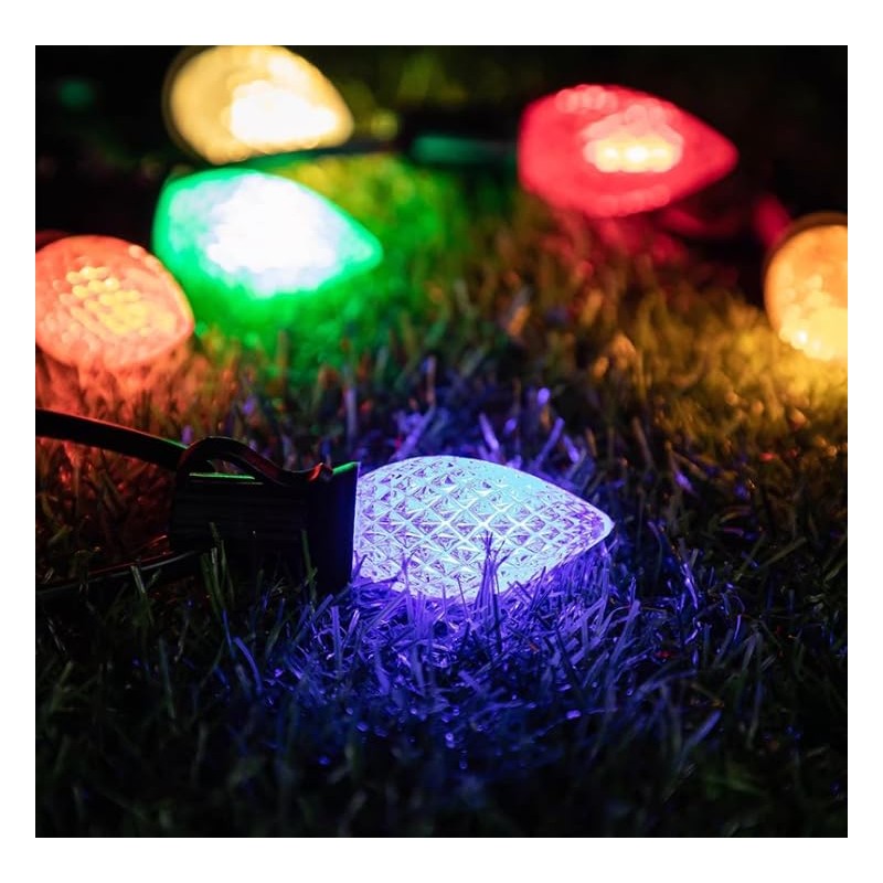 STARPIE LED, Decorative, Holiday Atmosphere, C7 Strawberry - Shaped Christmas