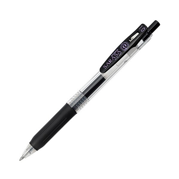Zebra Sarasa Push Clip Gel Ink Pen - 1.0 mm