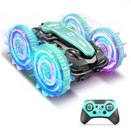 Amphibious Vehicle Remote Controlled Car 3+ Years, RC Car Toy from 3 4 5 6 7 8 9 Years Boys Christmas Gift Boy 3+ Years Outdoor Games for Children Beach Water Toy