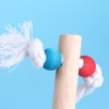 Pet Bird Parrot Chewing Biting Stand Toy Parrot Wood Climbing