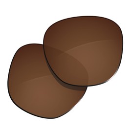 Glintbay 100% Precise-Fit Replacement Sunglass Lenses for RayBan RB3016-51 - Polarized Brown