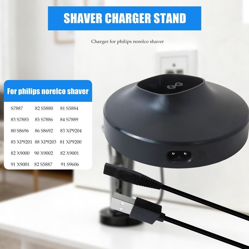 Charger Stand for P-hilips Norelco Shavers - Compatible for Series