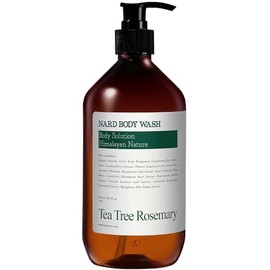 Bouquet Garni- Gel de baño NARD con árbol de té y romero: hidratante, cuidado de los poros, cuidado de las células muertas de la piel, nutritivo y revitalizante.