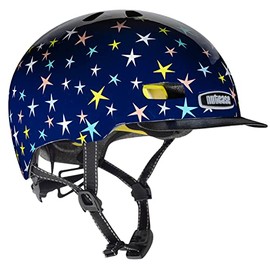 Nutcase Unisex Youth Little Nutty - Stars Are Born Helmet, Multicoloured, XS