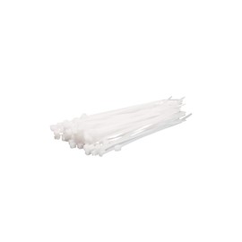 LogiLink KAB0001 Cable Ties, PA66, Pack of 100, Transparent, W: 2.5 mm, L: 100 mm