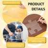 BENECREAT Acrylic Puzzle Router Template, 14x14cm Acrylic Handle Cutting Board