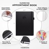 Clever Fox Appointment Book – Hourly Schedule Planner with 15-Minute