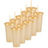 UUPZ Vasos de Plastico Reusable Set de 10, 20, 30,