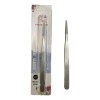 Beauty Tools Pinza Recta De Precisión Para Extensión De Pestañas