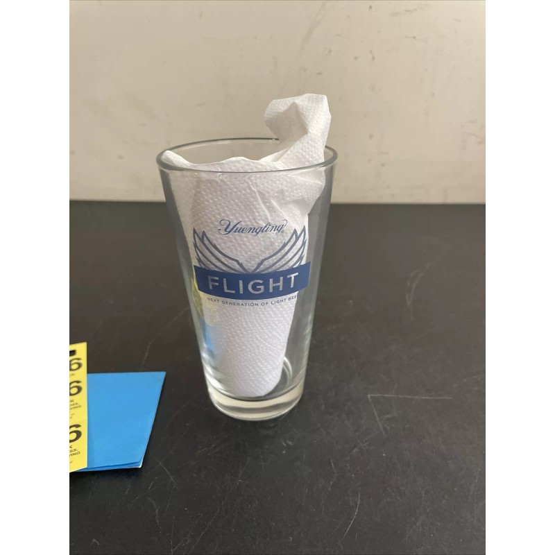 Yuengling Beer Glass 12 Oz Flight US Oldest Brewery Dual
