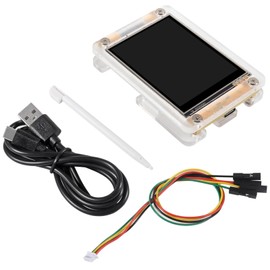 2.8" inch ESP32 Display with Acrylic Case, ESP32 Module ESP32-2432S028R WiFi+BT Dual-core TFT Module ILI9341 Driver for Arduino IoT, ESP32 Development Board 240X320 Smart LCD Display Screen
