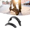 2 Pcs Electric Scooter Front Rear Wheel Mudguards ABS Fender