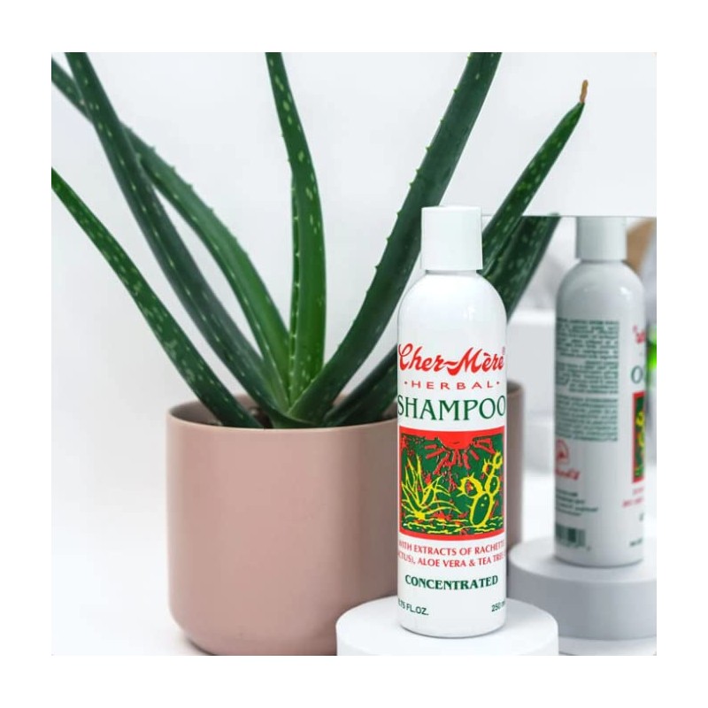 CHER-MERE Herbal Shampoo with Rachette and Aloe