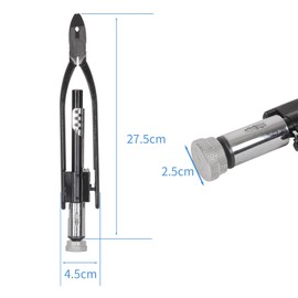 MOTO4U 9 Inch Reversible Wire Twister Pliers with 50 Feet Stainless Steel Safety Wire Safety Wire Pliers with Left & Right Twist, Side Cutters & Serrated Jaws for Vehicle Machinery and Aircraft ..