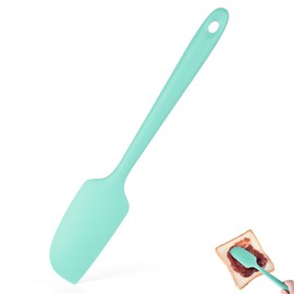 Espátula pequeña resistente a 600°F, Doosu Mini de silicona de grado alimenticio, raspador de tazón compacto y flexible para la cocina, herramienta de