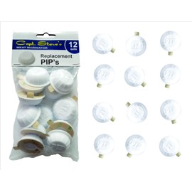 Capt Steve’s Marinator 12-Pc Pack by Dr. Organizer – Universal Replacement Injector Pips for Meat Injectors – Single-Use, Seal Marinades in Packaging, Ideal for Vacuum-Sealed Meat