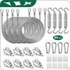 Sun Shade Sail Hardware Kit 6 Inch - 84pcs Set