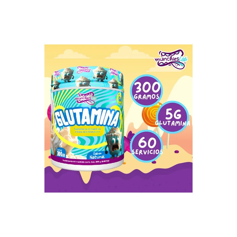 Suplemento L- Glutamina 300g Reductivo Liposenze 90 Cáps
