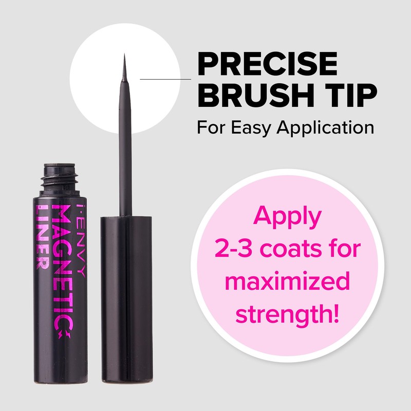 KISS i Envy Magnetic Eyeliner Wind Resistant, Last Up To