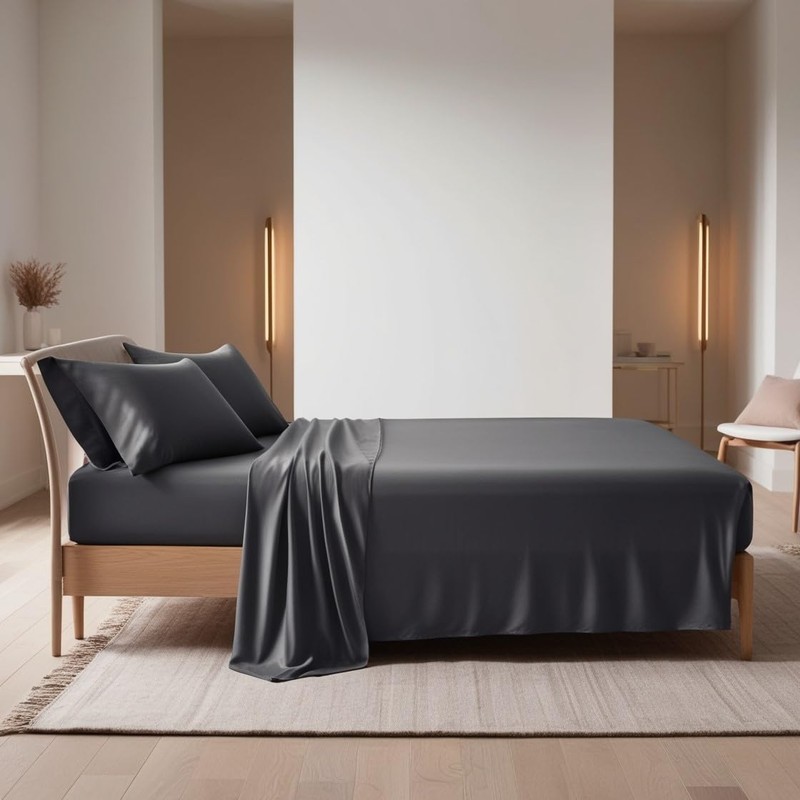 Luxury 100% Egyptian Cotton Bed Sheet Set - 200 Thread