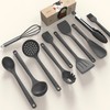 Silicone Cooking Utensils Set - 600°F Heat Resistant, Nonstick Kitchen