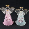 FGK115DT Cute Handmade Glassware Little Prima Angel Bell